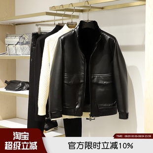 经典 蛋白皮 帅炸 B3皮毛一体 皮草保暖夹克外套 植物貂 高端男士