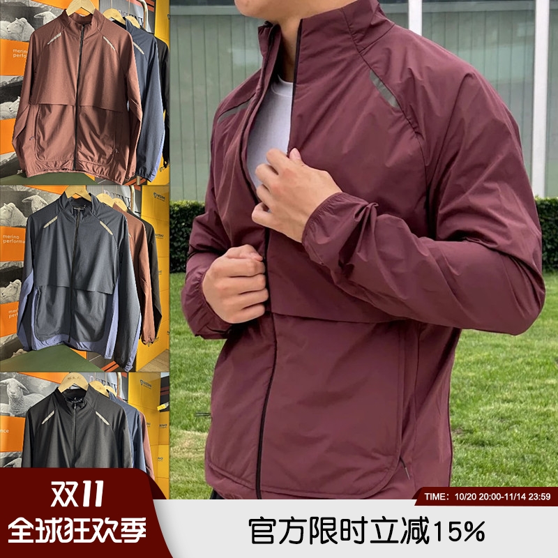 高端男士立领运动休闲夹克外套
