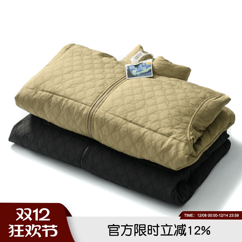 帅气有型冬季男士立领羽绒服外套