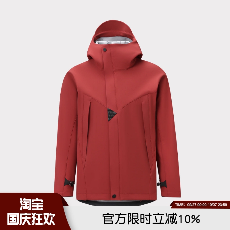 防风雨户外连帽外套软壳冲锋衣