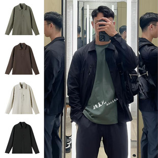 衬衫 弹力筋骨感透气长袖 衬衣 蜂巢新型织造结构高端男士 静奢神品