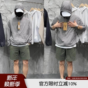 全身激光打孔工艺 UPF值＞2000防晒服高端透气轻薄皮肤衣夹克外套