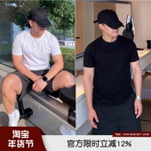 男套装 意大利Leavo 休闲运动短袖 T恤短裤 Johnson轻奢夏季 情侣时尚