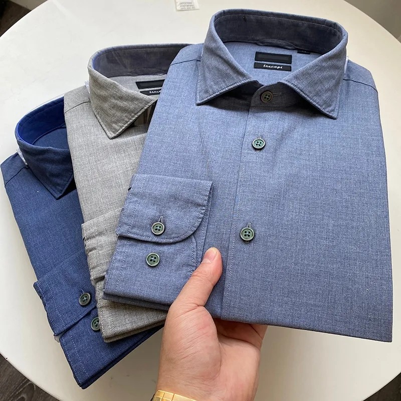 端3900！鲁泰100支级长绒棉男士通勤商务休闲免烫长袖衬衫衬衣,男装,衬衫,淘宝优惠券,粉丝福利购,淘宝优惠卷