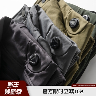 滑扣加绒休闲长裤 旋钮调节系统秋冬高端男士 3D立裁防风防水软壳裤