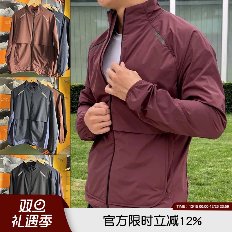 高端男士立领运动休闲夹克外套