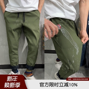 休闲裤 透气弹力软壳冲锋裤 3D立裁高端加绒防风防水男士 户外牛货