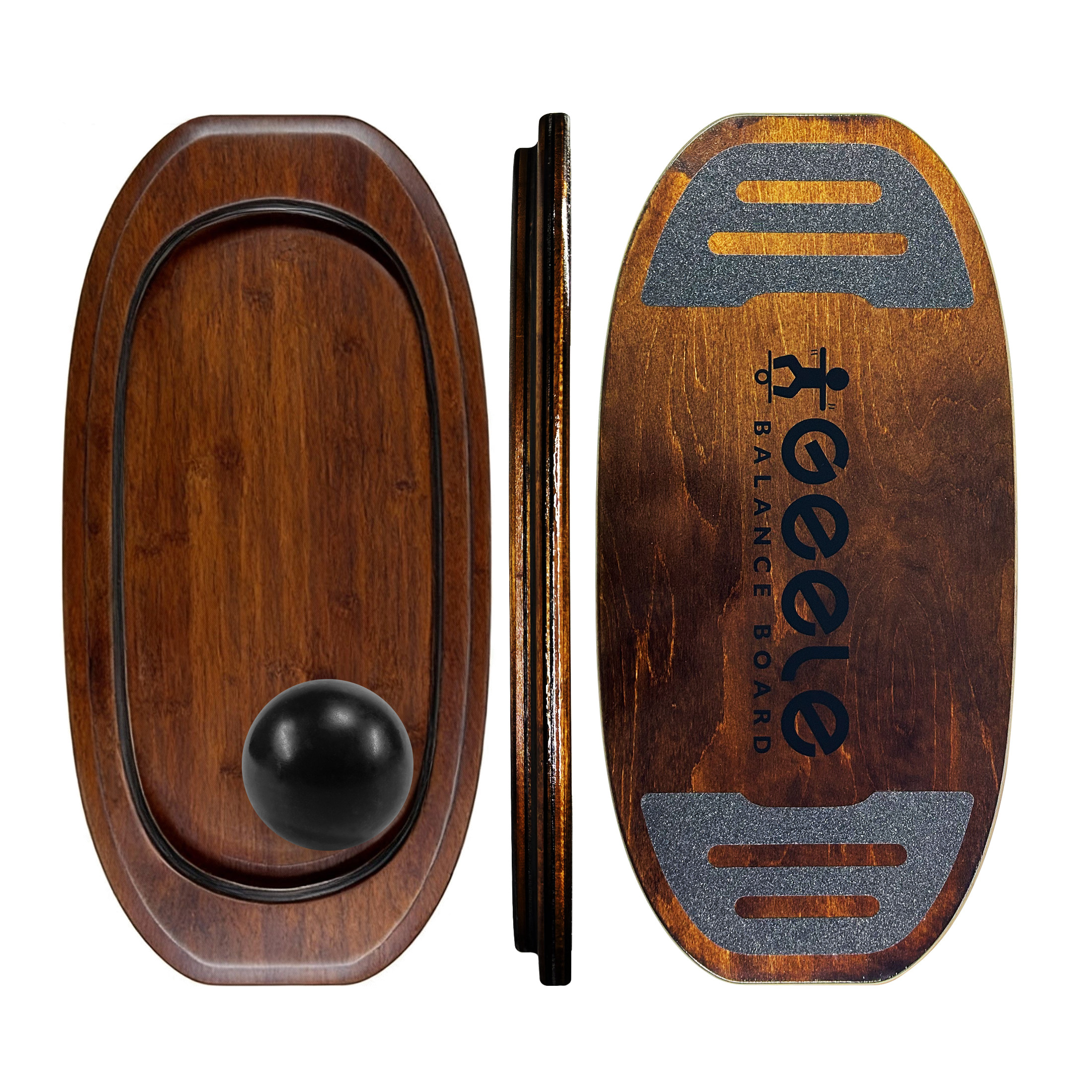 Geele球体平衡训练板 专业滚球!  滑板平衡练习器