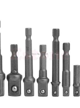 For Hex Socket Bar Wrench Adapter Extension 1/4 3/8 1/2Power