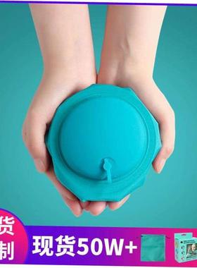 Press inflatable Upillow portable air travel neck pillow