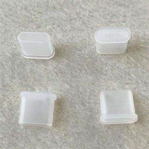 10PCS Charging Cable Dust Plug Protector Cover Case ell