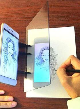 Kids LED Projection Drawing Copy Board Projector Painting Tr