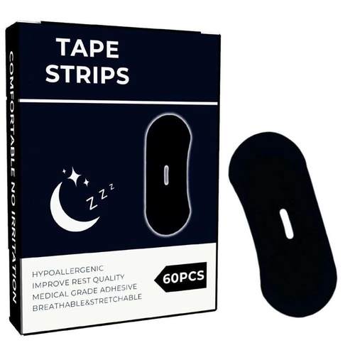 30/60Pcs Anti Snoring Sleep Mouth Tape Best Breathing Nasal