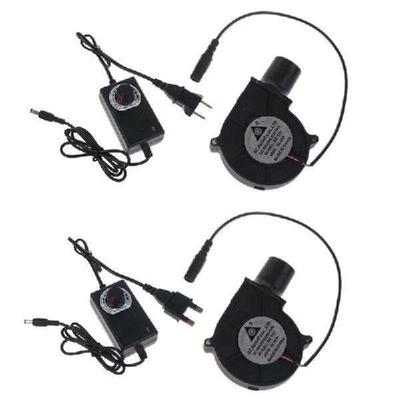 BBQ Fan Air Blower Handheld Barbecue Air Fan 12V