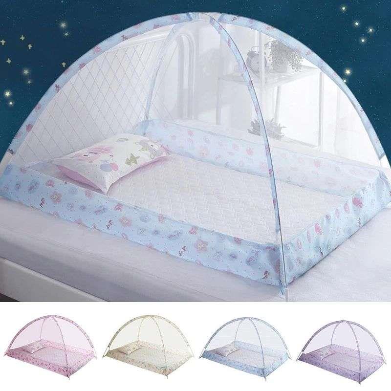 Childrens Mosquito Net Bed Baby Dome Free Installation Port