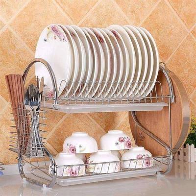 hg stainless steel drying draining rack,dish board stora新品