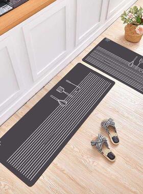 Kitchen  floor mat bathroom entrance water  地垫