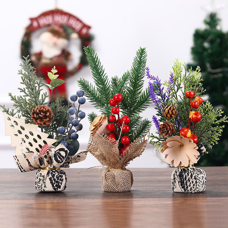 christmas table decoration artificial christmas pine cones a