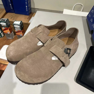 正品BIRKENSTOCK勃肯鞋软木底London系列博肯全包低帮男女款单鞋