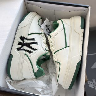 性价比纽约洋基队板鞋男女款学院风休闲板鞋防滑耐磨运动厚底男鞋