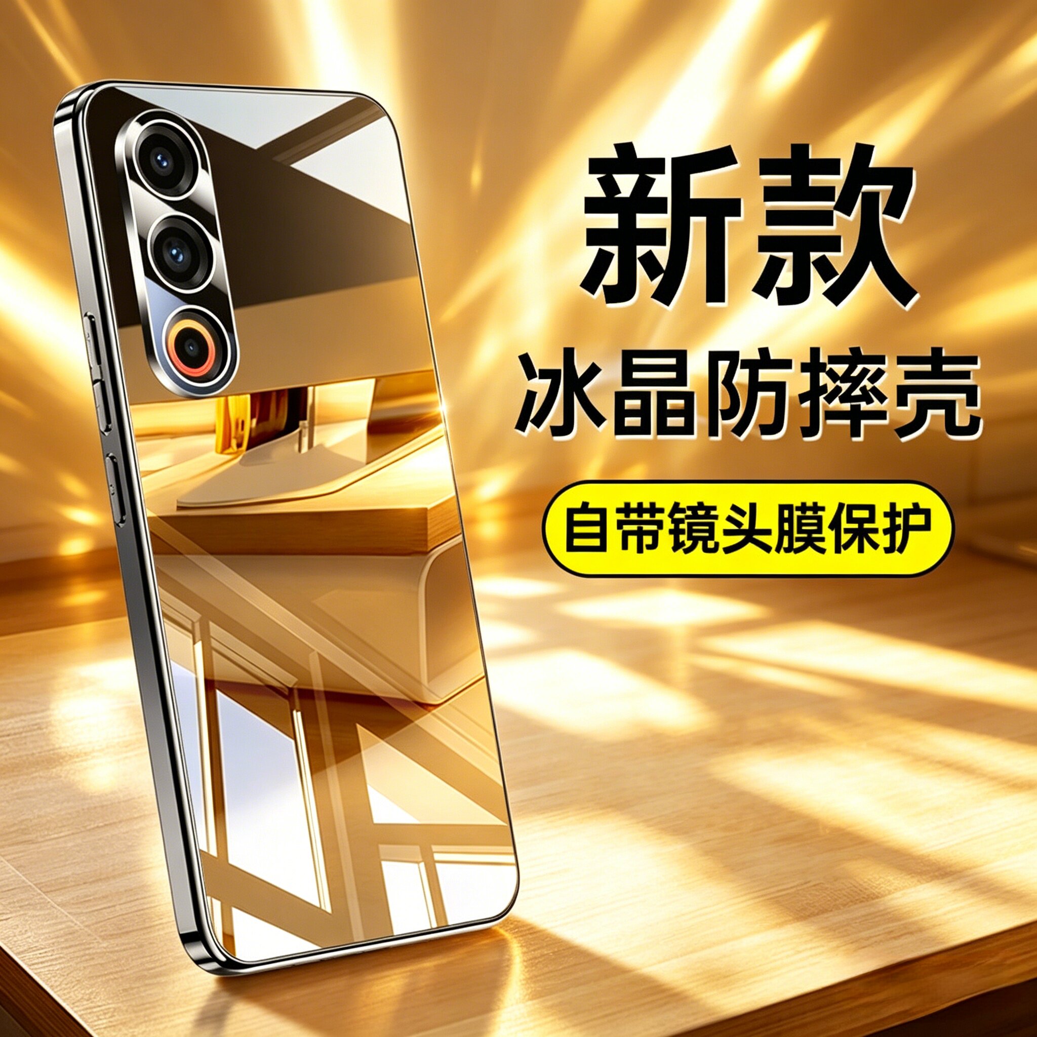 魅族21/Pro/Note冰晶玻璃手机壳