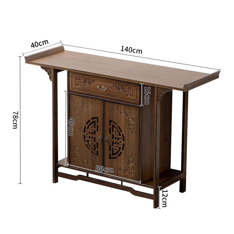 供桌佛台家用中式香案神台佛龛立柜财神桌关公供奉台佛桌玄关案台