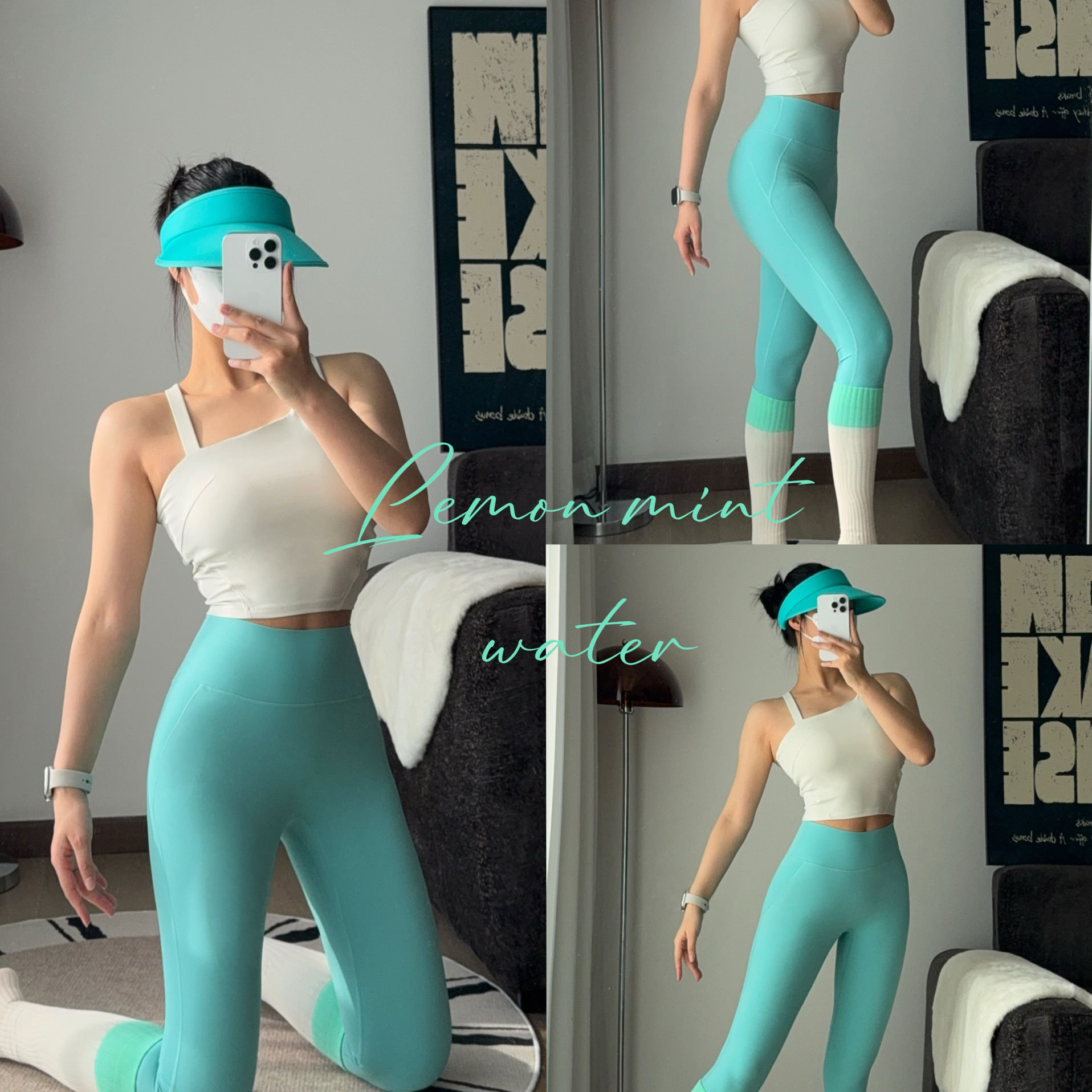 瑜伽裤女2025春夏薄款高腰提臀运动紧身外穿瑜伽服速干健身裤氧气