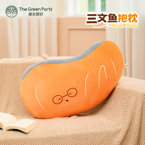 TheGreenParty三文鱼抱枕