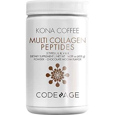 Codeage Multi Collagen Peptides Protein Powder, Chocolate