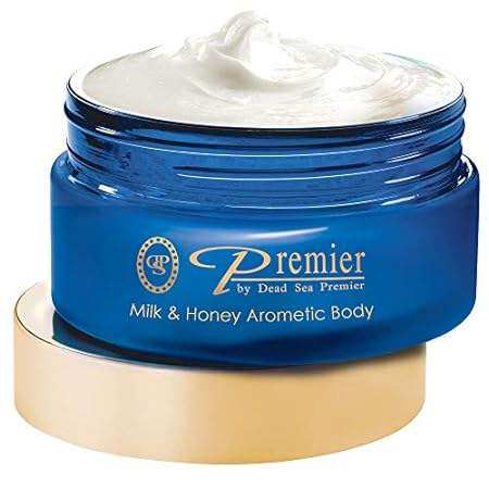 Premier Dead Sea Aromatic Body Butter- Milk and Honey， mi