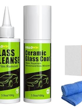Glass Care Kit，Ceramic Coating for Glass，Hydrophobic Sio2