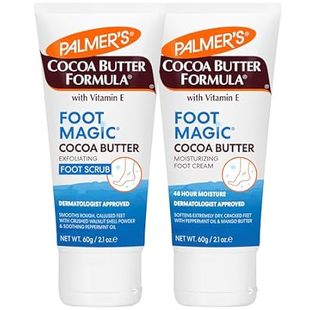 Palmer's Cocoa Butter Formula Foot Magic Bundle， Exfoliat