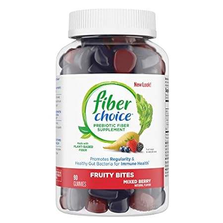 Fiber Choice 3g Fruity Bites Daily Prebiotic Fiber Supple