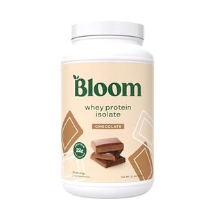 Bloom Nutrition Whey Isolate Protein Powder， Chocolate -