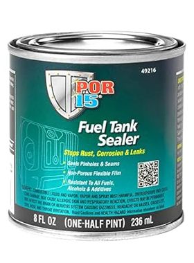 POR-15 Fuel Tank Sealer， Stops Rust， Corrosion and Leaks，