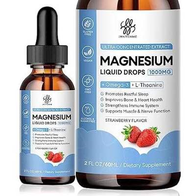 Magnesium Glycinate Liquid Drop with Citrate， Oxide and T