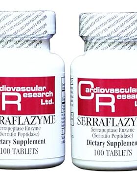 Cardiovascular Resarch Serraflazyme Serrapeptase Enzymes