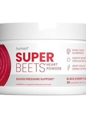 HumanN SuperBeets Beetroot Powder - Nitric Oxide Boost fo