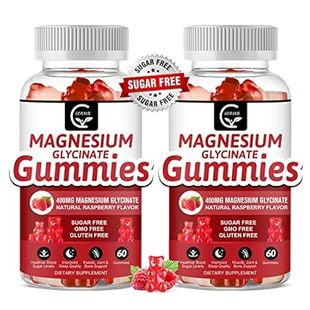 Magnesium Glycinate Gummies 400mg, Magnesium L-Threonate
