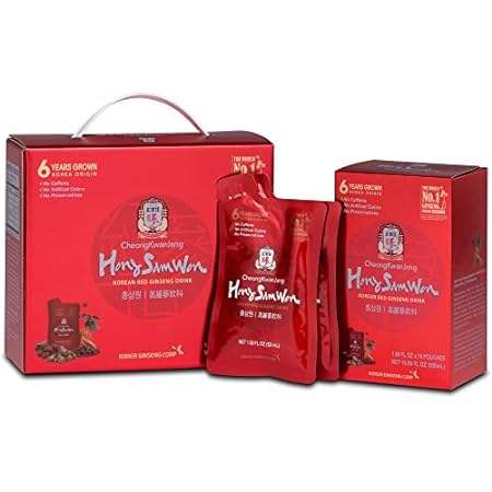 CheongKwanJang Korean Red Ginseng Drink with Ginger Extra