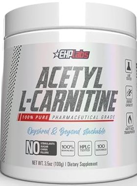 EHP Labs Acetyl L Carnitine Powder - Supports Natural Ene