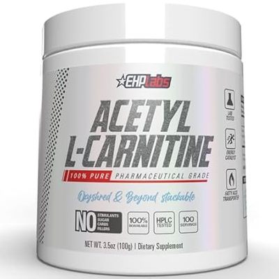 EHP Labs Acetyl L Carnitine Powder - Supports Natural Ene