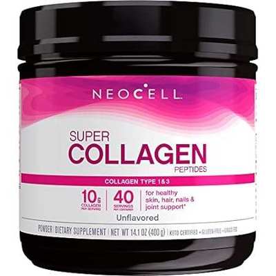 NeoCell Super Collagen Powder， 10g Collagen Peptides per