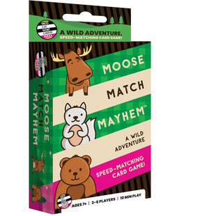 Wild Card match Game Matching mayhem Speed moose Adventure