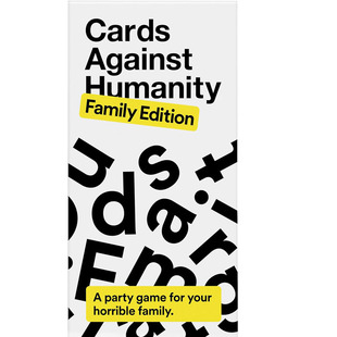 Cards Against Humanity: Family Edition A Party Game Horrible