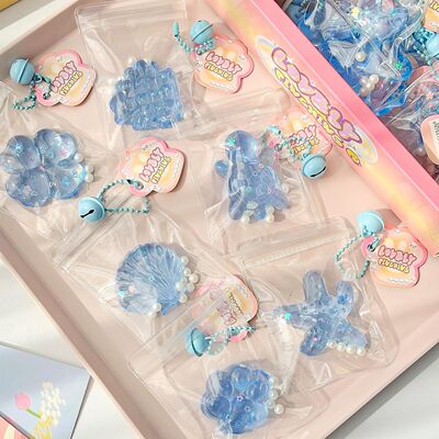 海洋捏捏挂件捏捏乐减压玩具