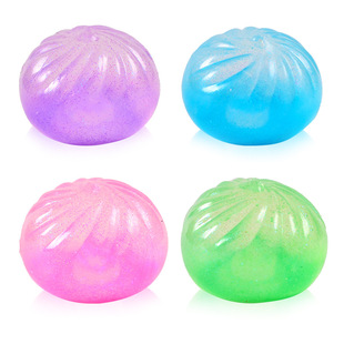 Squishy Crystal quicksand water bun Fidget Toys squeeze解压