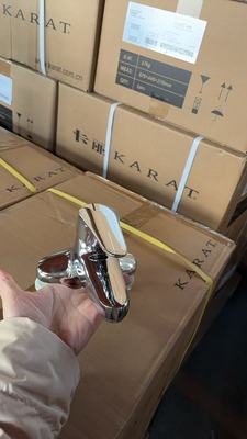 KARAT/卡丽台盆龙头双孔四寸面盆龙头K-11816T-M-CP