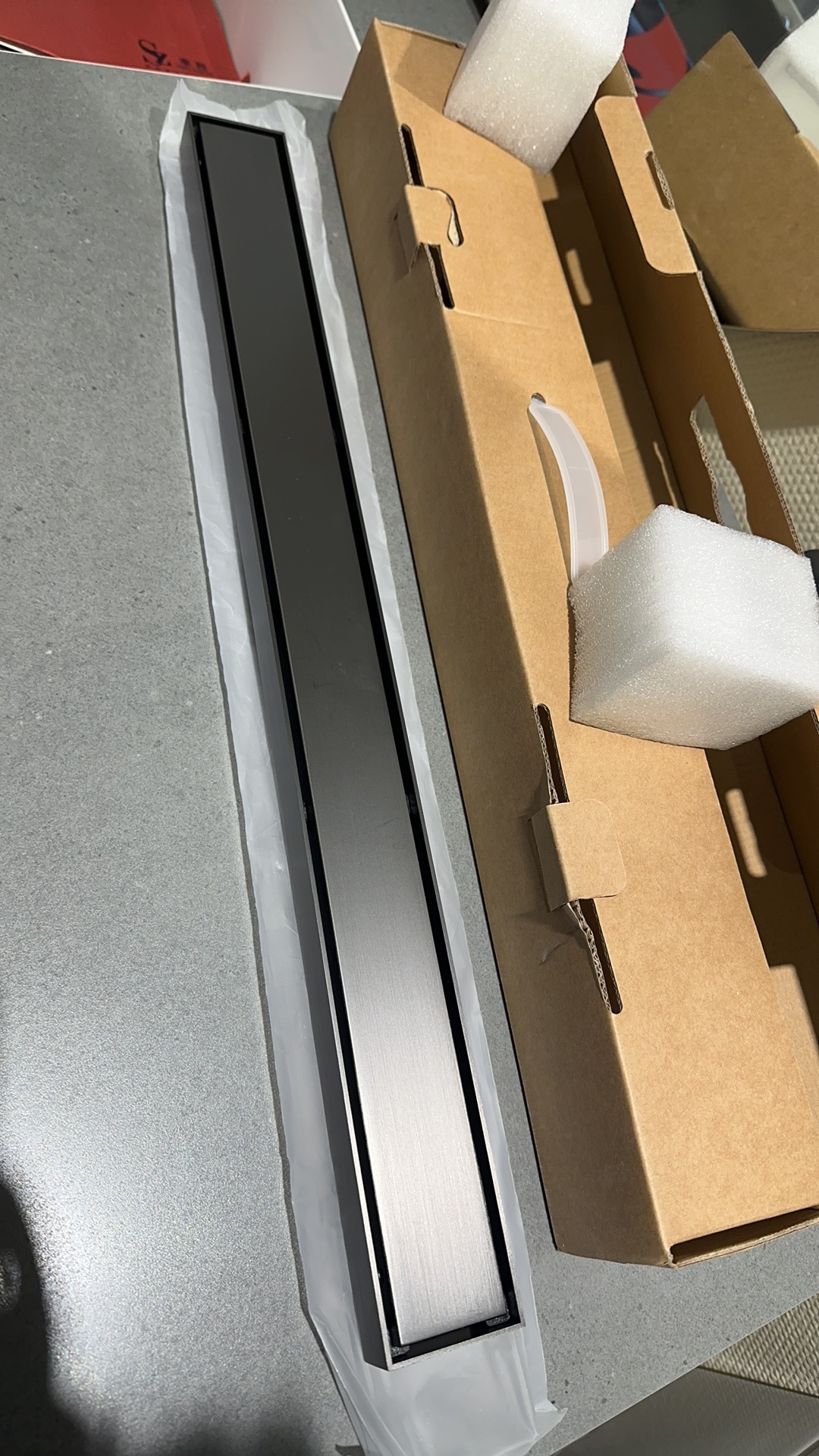 快尔顺科技防臭地漏5.5*600长条地漏