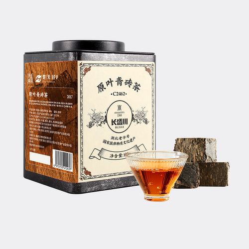 长盛川原叶青砖茶120g